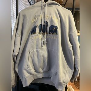 Brandy Melville/John Galt Yosemite sweatshirt blue